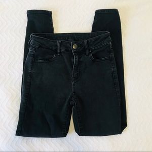 American Eagle Black Skinny Jeans Size 4